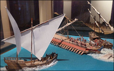 20120224-ships Al_Baranda_Museum-Naval_battle.JPG